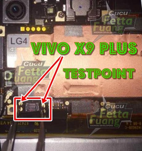 Vivo X9 Plus Test Point / EDL Point